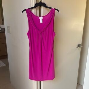 Dotti Fuchsia Tank Top Size Medium